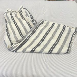 Old Navy Striped Linen Pants